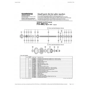 1 Corps De Roue Libre SHIMANO Y3AP98020 FH-M290-7-MC12 Alivio Complete Freewheel Body 5 1 Corps De Roue Libre SHIMANO Y3AP98020 FH-M290-7-MC12 Alivio Complete Freewheel Body – Image 3