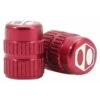 2 Bouchons De Valve BOX Cube Caps Shrader Rouge -Magasin De Sport De Vélo 2 bouchons de valve box cube caps shrader rouge