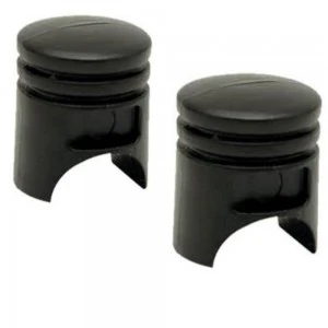 2 Bouchons De Valve TRIK TOPZ Piston Caps Shrader Noir 3 2 Bouchons De Valve TRIK TOPZ Piston Caps Shrader Noir