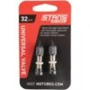 Stan's NoTubes 2 Valves Tubeless STAN'S No Tubes 32mm Schrader Auto -Magasin De Sport De Vélo 2 valves tubeless stan s no tubes 32mm schrader auto