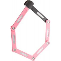 Antivol Pliable ABUS UGrip BORDO 5700 80cm Rose -Magasin De Sport De Vélo antivol pliable abus ugrip bordo 5700 80cm rose 1