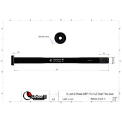 Axe De Cadre CARBON TI X-Lock X-Maxle ABP 192mm ((Trek, Devinci Split Pivot)) -Magasin De Sport De Vélo axe de cadre carbon ti x lock x maxle abp 192mm trek 2014 2016 2