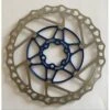 Disque De Frein A2Z Teppan-Yaki Heart 180mm 6 Trous Bleu -Magasin De Sport De Vélo disque de frein a2z teppan yaki heart 180mm 6 trous bleu
