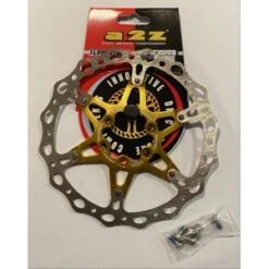 Disque De Frein A2Z Teppan-Yaki Oval 160mm 6 Trous Or