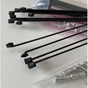 Kit 24 Rayons SHIMANO XTR M965R 12x252mm + 12x272mm 4 Kit 24 Rayons SHIMANO XTR M965R 12x252mm + 12x272mm – Image 2