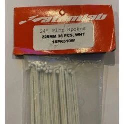 Pack De 36 Rayons ATOMLAB Acier / 229mm Blanc (BMX VTT 24") -Magasin De Sport De Vélo pack de 36 rayons atomlab acier 229mm blanc bmx vtt 24 2