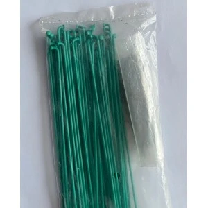 Pack De 50 Rayons PRIMO Forged Spokes Acier / 186mm Vert (BMX 20") 4 Pack De 50 Rayons PRIMO Forged Spokes Acier / 186mm Vert (BMX 20") – Image 2