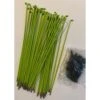 Pack De 50 Rayons SHADOW CONSPIRACY Straight Spokes Acier / 184mm Vert (BMX 20")