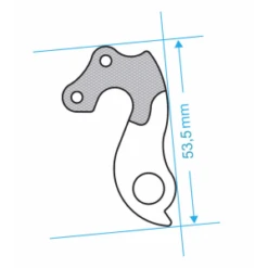 Marwi Patte De Dérailleur GH-080 BH BMC CANYON GO SPORT MARIN VITUS STEVENS (D87) / Hanger / Schaltauge -Magasin De Sport De Vélo patte de derailleur gh 080 d87 hanger schaltauge 2