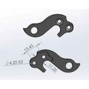 Patte De Dérailleur 10113 / CUBE LTD & SL / Hanger / Schaltauge 4 Patte De Dérailleur 10113 / CUBE LTD & SL / Hanger / Schaltauge – Image 2
