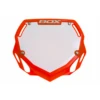 Plaque Bmx BOX Phase 1 Number Plate S Ou L Orange -30% -Magasin De Sport De Vélo plaque bmx box phase 1 number plate s ou l orange 30
