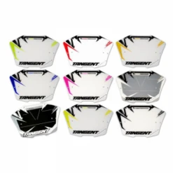 Plaque Bmx TANGENT Ventril Mini -40% Bleu Rouge Vert Noir Gris Rose Orange