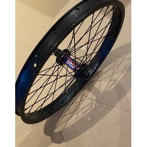 Roue Avant Bmx Custom KINK ATLAS 2 + STRANGER BALLAST Tie Dye 20" Street Park 3 Roue Avant Bmx Custom KINK ATLAS 2 + STRANGER BALLAST Tie Dye 20" Street Park